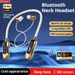 Sports Car Shape Stereo Sound Neckband LED Display Wireless Bluetooth Headphones Magnetic In-ear Headsets Sports Gamer Earphones_viptrois.com