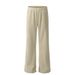 Men's Clothing Solid Color Loose Flared Pants Men's Long Sweatpants Versatile Casual Elastic Waist Wide Leg Flared Pants_viptrois.com