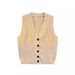 Men's Knitted Cardigan, Autumn And Winter Thick Needle Camisole Sweater, Middle-Aged Business Casual Thread Jacket,_viptrois.com