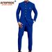 Men's clothing African men slim two piece set_viptrois.com