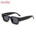New Square Concave Frame Sunglasses High End Hip Hop Anti Ultraviolet Sunglasses T1239_viptrois.com