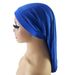 Men's Hats Braided Hair Care Cap Solid Color Two Way Straight Braided Long Hair Care Cap Breathable Milk Silk Long Tube Sleeping Cap_viptrois.com
