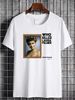 Vintage 90s Twin Peaks Who Killed Laura Palmer Shirt Small Stylish Stretched Slightly Casual Fashion Streetwear Summer Graphic_viptrois.com