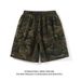 Men's Clothing Camouflage Cargo Shorts Summer Style Loose Straight Leg Plus Size Trendy Five Point Couple Pants_viptrois.com
