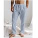 Men's Clothing Men's Linen Pants Pull On Elastic Waist Comfortable Breathable Beach Fashion Simple Trousers_viptrois.com