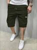 Top Cross Border European Size Work Shorts Men's Summer Thin Fashion Brand Loose Sports Pants Casual Five Point Horse Pants_viptrois.com