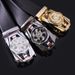 Fast hand trembles anchor recommends Welfare Square Time-running automatic buckle belt shoes and clothing belt spot sales_viptrois.com