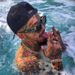 86229 Square Sunglasses – Large Frame Retro Disco Glasses For Men (Millionaire Fashion Trend)_viptrois.com