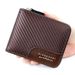 Wallet Card Cases Zipper Coin Purse Men's Short Wallet With Multiple Card Slots And Fashion Thin Card Holder_viptrois.com