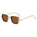 Sunglasses Retro Square Frame Steam Punk Sunglasses Personality Fashion Metal Gold Street Hip Hop_viptrois.com