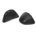 Soft PU Toe Inserts For High Heels – Cushioned Anti-Slip Half Insoles For Pointed & Round Toe Shoes (Black, Orange, Yellow)_viptrois.com