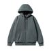 Men's Clothing Plus Velvet Thickened Men's Coat Fashionable Handsome Versatile Jacket Cotton Coat Trendy Brand Loose Cardigan Coat Men_viptrois.com