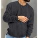 Unbeatable Quality Men's Autumn And Winter Solid Color Long Sleeved T-shirt Korean Version Trendy Brand Minimalist Hoodie Men's Clothing_viptrois.com