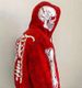 BORN Skull Print Zipper Y2K Gothic Hoodie Harajuku Sweatshirt Jacket Hot Sale_viptrois.com