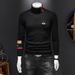 New Autumn And Winter Men's High-quality Sweater Wool Sweater Turtleneck Knitted Sweater Embroidered Bottoming Shirt_viptrois.com