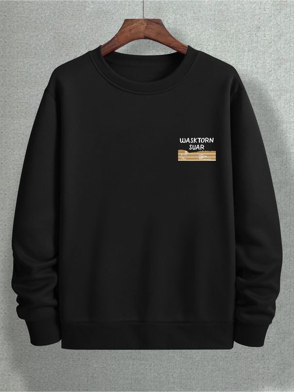 Autumn And Winter Men's Top Sweatshirt Loose And Comfortable Warm And Hooded Sweatshirt Men's Clothing_viptrois.com