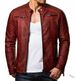 Loom Foreign Trade European And American Fashion Quilted Windproof Motorcycle PU Stand Collar Zipper Cardigan Men's Leather_viptrois.com