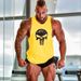 Men's Clothing Muscle Sports Fitness Vest Punisher Multicolor Cotton One Piece Dropshipping_viptrois.com