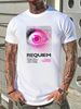 Requiem For A Dream V4 T Shirt Natural Vintage Cotton Movie Poster Beige All Sizes S M L XL 2X 3X 4X 5X Streetwear Unisex Homme Versatile_viptrois.com