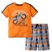 Mother & Kids Boys T Shirt Short Sleeved Suit 25 New Summer Suit Children's Summer Clothes Children's Two Piece Suit Children's T Shirt Suit_viptrois.com