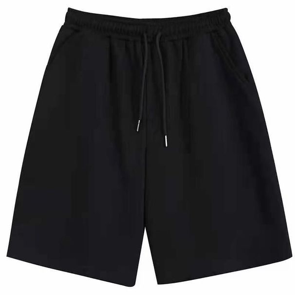 Men's Ice Silk Quick Drying Stain Resistant Casual Pants Summer Thin Loose Fitting Straight Leg Harem Cropped Polyester_viptrois.com