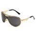 Retro Frog-Eye Sunglasses – Large Frame Windproof Design For Women, European & American Vintage Style_viptrois.com
