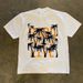 pure Cotton Oversized American Men's And Women's T-shirt Summer High Street Trendy Brand West Coast Short Sleeved T_viptrois.com
