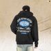 American Style Fleece-lined Thickened Hoodie With Text Print, Loose Fit Trendy High Street_viptrois.com