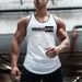 Muscle Men's Fitness Vest Summer Sleeveless I-shaped Back Summer Bodybuilding Training Clothes Slim Elastic T-shirt Cotton Sweat Absorption_viptrois.com