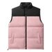 Men's Winter Sleeveless Vest Stand Collar Casual Warm Jacket Loose Fit Plus Size Outerwear For Couples_viptrois.com