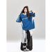 American-style Patchwork Striped V-neck Sporty Loose Short-sleeve T-shirt For Men And Women, Hip-hop Street Style_viptrois.com