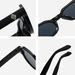 Men's Sunglasses High End And Handsome, Women's UV Protection, Retro Round Frame, Personalized Sword Shaped Rice Nails,_viptrois.com