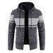 1 Cross-Bordr Autumn Wintr Hoodd Cardigan Flc Lind Thicknd Outrwar Mn's Knittd Swatr Jackt_viptrois.com
