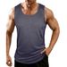 Men's Workout Tank Top – Slim Fit Performance Sleeveless Shirt For Gym, Running & Training (S-Xxl, Moisture-Wicking & Breathable Polyester Blend)_viptrois.com