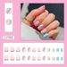 Nail Strips Rainbow Wearable Nails Short French Nail Art Wearable Nail Stickers Nail Art Stickers Nail Art Finished Products_viptrois.com