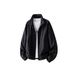 2025 Spring Trendy Brand Casual Shoulder Sleeve Top New Trendy Ruffian Handsome Man_viptrois.com