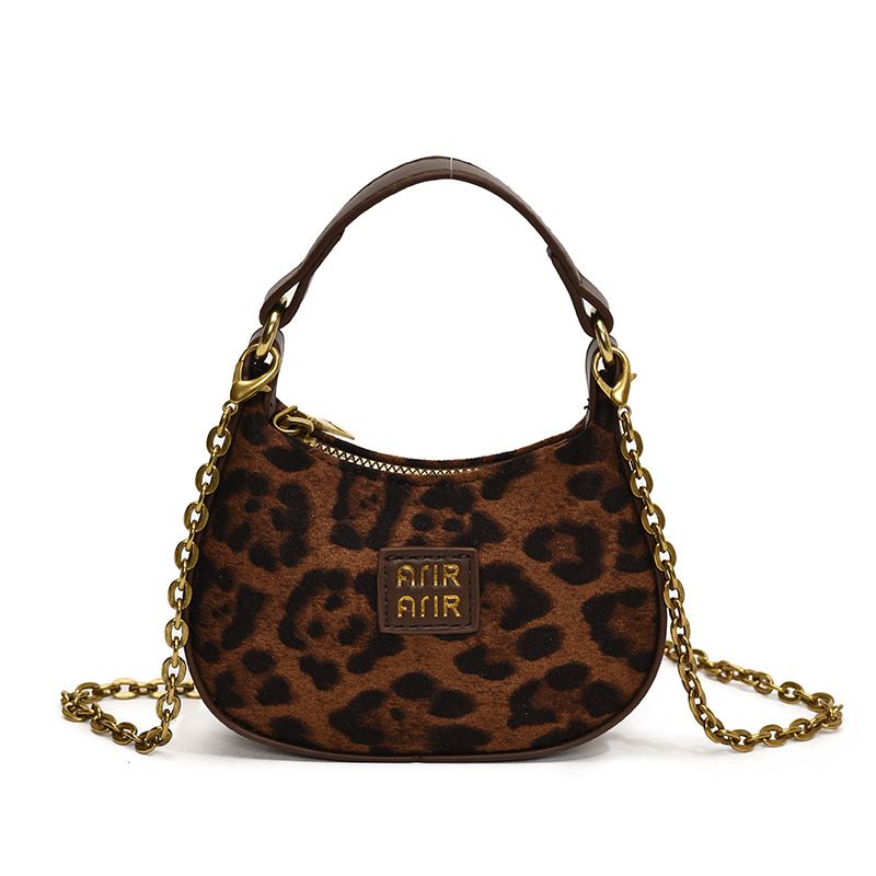 Kids Shoulder Bag - Leopard & Plaid Print Mini Handbag For Boys & Girls_viptrois.com