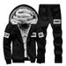 Hoodie Men/Women Fur Inside Tracksuit 2023 Coat Fleece Sweatshirts+Sweatpants Suit Autumn Winter Warm Thick Mens Hooded_viptrois.com