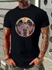 Clutch Vintage T Shirt Earth Rocker Tour 2013 Dates LP Cover Stoner Rock Band Casual Unisex Designer Clothes Fashion Streetwear Soft Stylish_viptrois.com