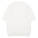 Men's Clothing Texture V Neck Knitted Bottom Short Sleeved Trendy Solid Color Fine Wool Half Sleeved T Shirt_viptrois.com