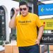 Men's Clothing new plus size men's short-sleeved ice silk fashion T-shirt fat man oversized T-shirt elastic 260 catties_viptrois.com