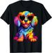 T-shirtrainbow Cute Wearing Glasses Heart Puppy 2026 Love Dog_viptrois.com