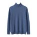 Men's Premium Cashmere Sweater – Classic High Neck Loose Fit Pullover For Autumn & Winter (Beige/Camel/Medium Gray/Black_viptrois.com