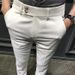 Men's Clothing Suit Trousers Slim Fit Nine Point Casual Trousers Trendy Nine Point Trousers Men's Thin Style_viptrois.com