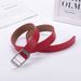 Factory women's square buckle belt spot Korean belt fashion fashion belt young student belt a generation of hair_viptrois.com
