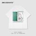 Men's Clothing Retro Washed Gesture Prayer Print Street Loose Casual Short Sleeved T Shirt_viptrois.com