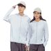 New Sun Protection Clothing Couples, Solid Color, UV Protection, Detachable Hat Brim, Customizable With Printing_viptrois.com