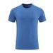 Men's Clothing Sports Quick-Drying Clothes T-Shirt Fitness Running Ice Silk Short-Sleeved Loose Breathable Round Neck Casual Clothes_viptrois.com