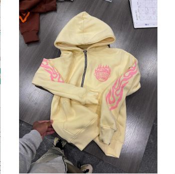 Cute Soft Girl Student Cartoon Mii-lee JK Jacket Zipper Kuromi Cotton Hoodie Cinnamoroll Print_viptrois.com