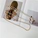 Waist chain accessories Double adjustable body chain everything with suit pants belt_viptrois.com